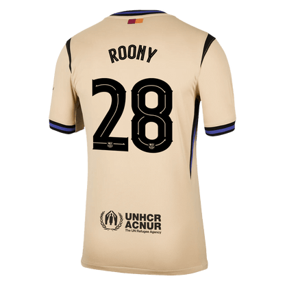 Męska Koszulka Wyjazdowa Barcelona ROONY #28 2025/26 - UCL