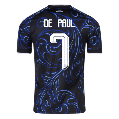 Męska koszulka Argentyny wyjazdowa DE PAUL #7 - Mundial 2026