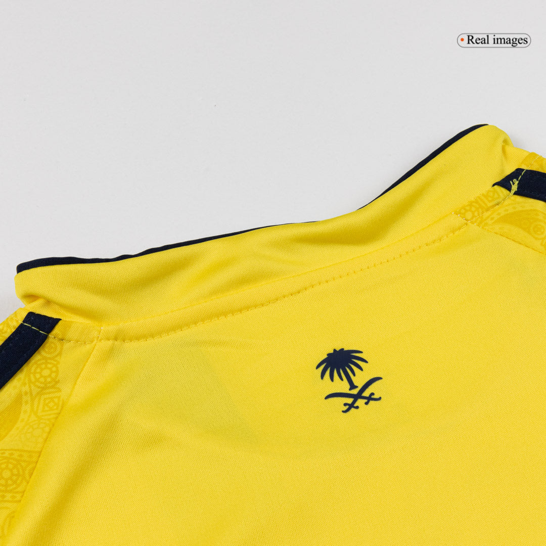 Dziecięcy Zestaw Domowa Al Nassr (Koszulka+Spodenki) 2025/26