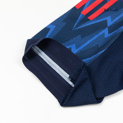 Męska Koszulka Wyjazdowa Arsenal RICE #41 Wersja Piłkarska 2025/26 - Slim Fit