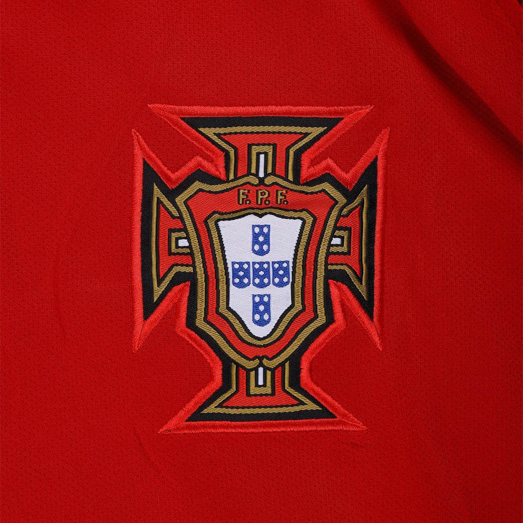 Męska Koszulka Retro Domowa Portugal 2016 - Topowe Koszulki Pilkarskie Sklep Internetowy