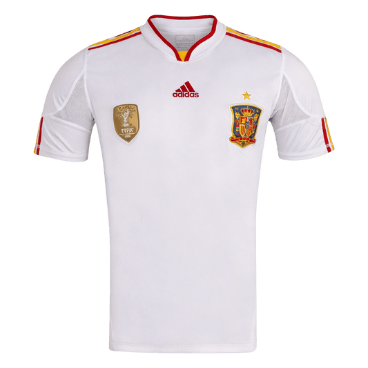 Męska Koszulka Retro Wyjazdowa Spain 2010/12