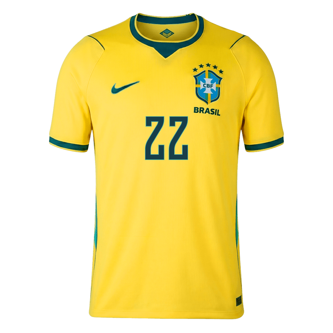 Męska koszulka Brazylii domowa JOÃO PEDRO #22 - Mundial 2026