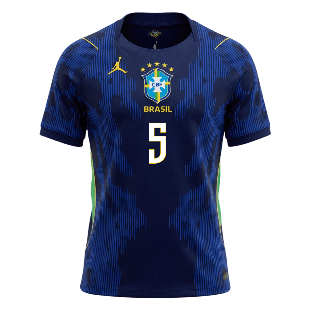 Męska koszulka Brazylii wyjazdowa CASEMIRO #5 - Mundial 2026
