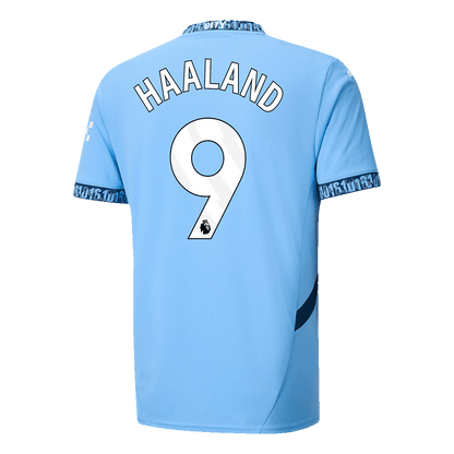 HAALAND #9 Manchester City Koszulka domowa piłkarska 2024/25 - Topowe Koszulki Pilkarskie Sklep Internetowy