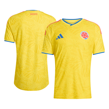 Męska koszulka Kolumbii domowa wersja zawodnicza – Mundial 2026