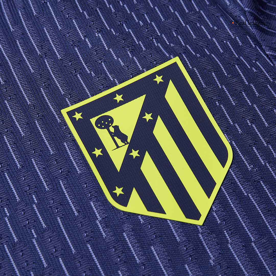 Męska Koszulka Wyjazdowa Atletico Madrid SØRLOTH #9 Wersja Piłkarska 2025/26 - Slim Fit