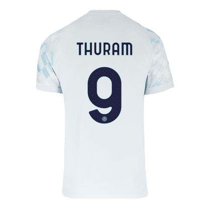 Męska Koszulka Wyjazdowa Inter Milan THURAM #9 2025/26 - Topowe Koszulki Pilkarskie Sklep Internetowy