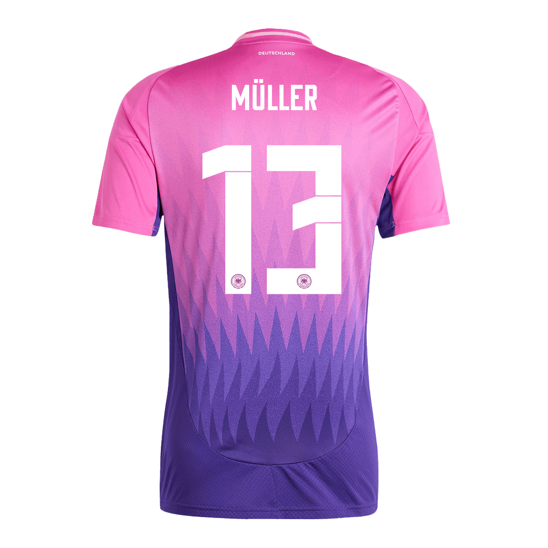 Męska koszulka piłkarska MÜLLER #13 Germany Euro Away 2024 - Topowe Koszulki Pilkarskie Sklep Internetowy