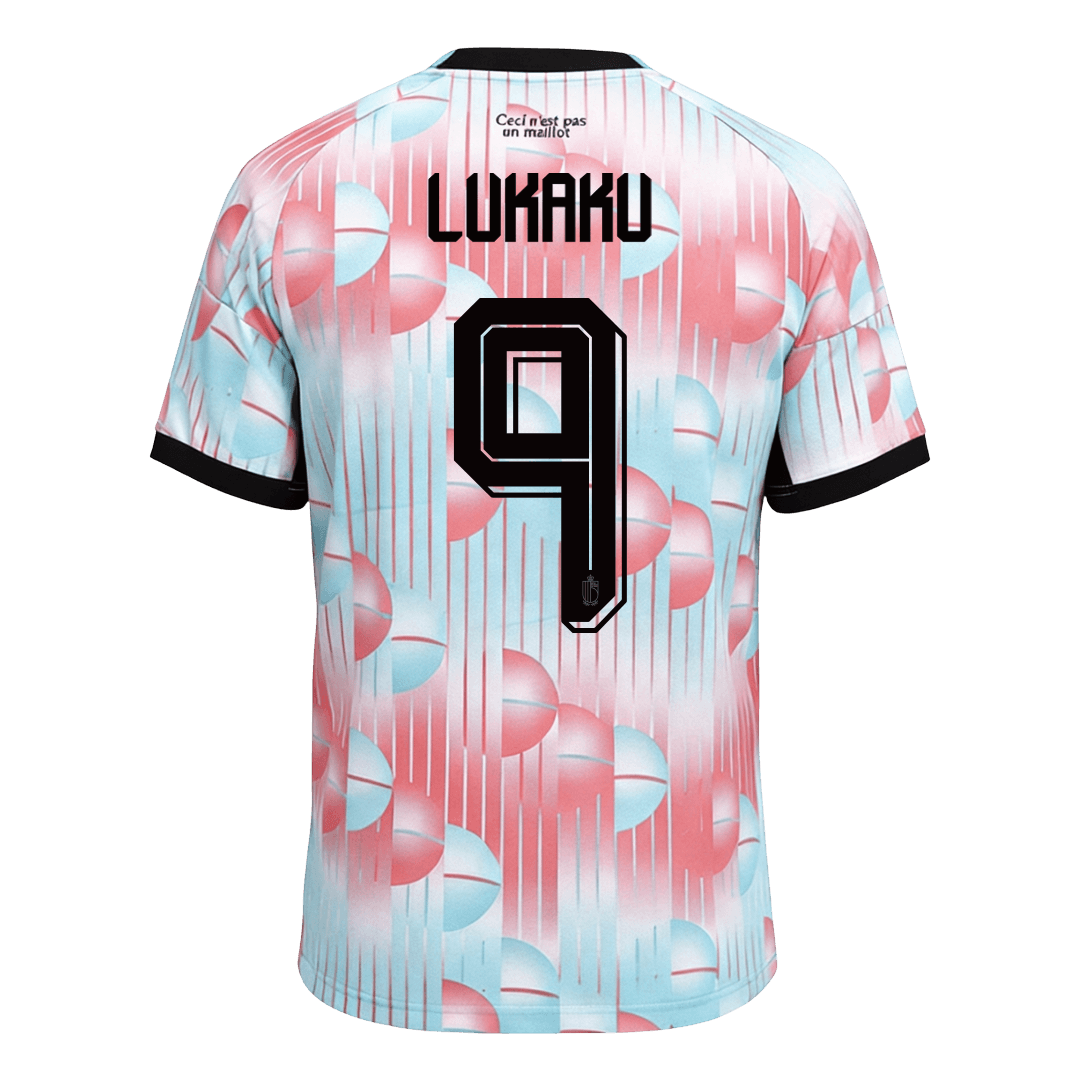 Męska koszulka Belgii wyjazdowa LUKAKU #9 - Mundial 2026