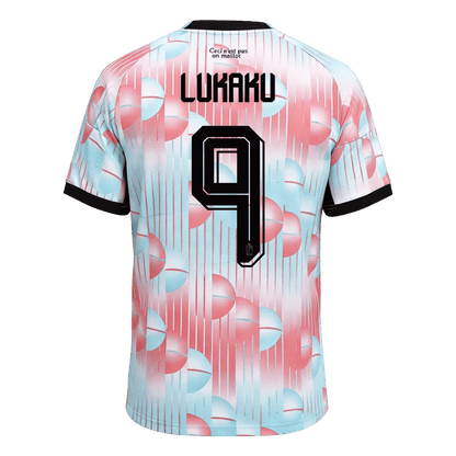 Męska koszulka Belgii wyjazdowa LUKAKU #9 - Mundial 2026