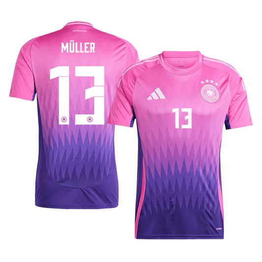 Męska koszulka piłkarska MÜLLER #13 Germany Euro Away 2024 - Topowe Koszulki Pilkarskie Sklep Internetowy
