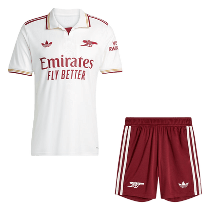 Męski Zestaw Trzecia Wyjazdowa Arsenal (Koszulka+Spodenki) 2025/26
