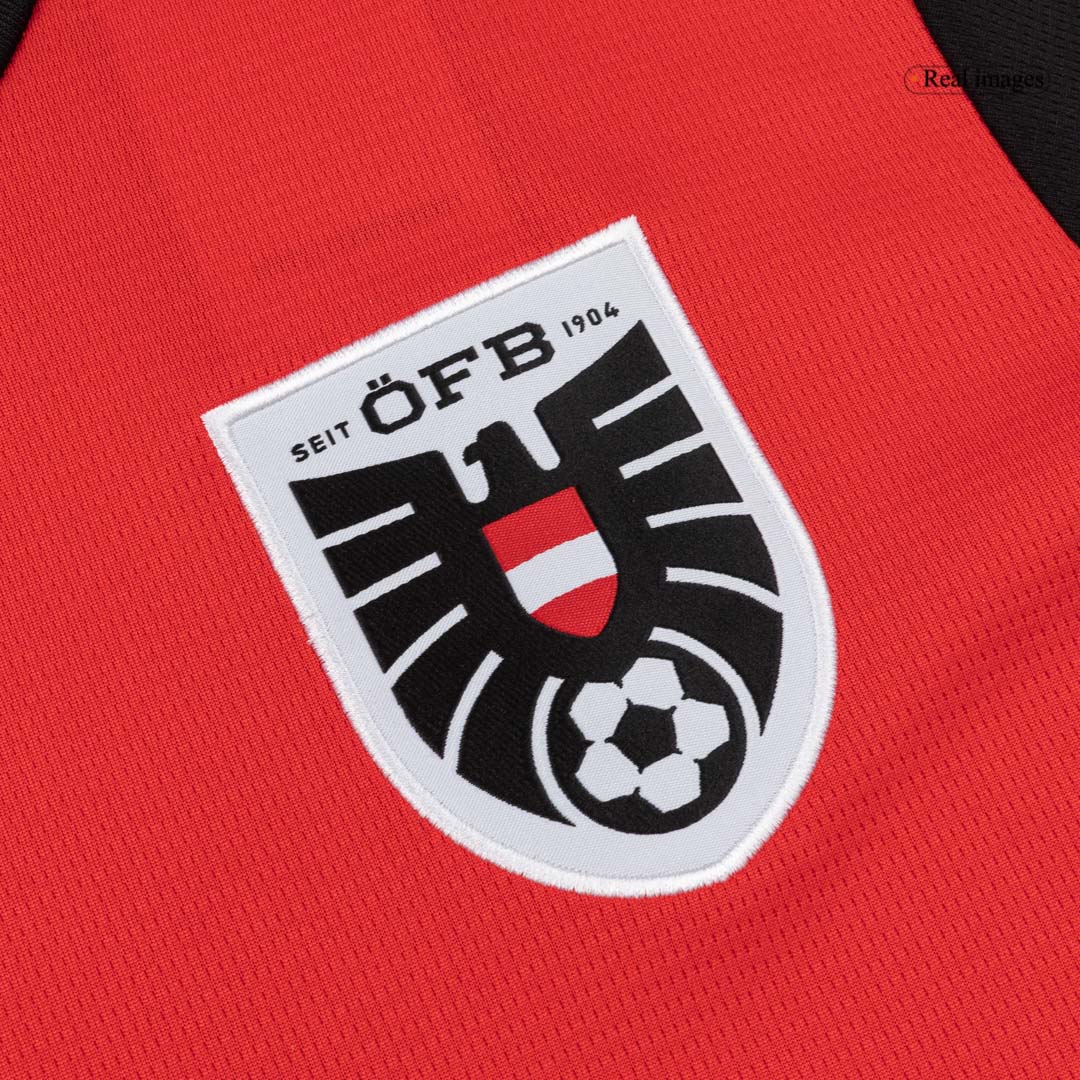 Męska koszulka Austrii domowa BAUMGARTNER #19 – Mundial 2026