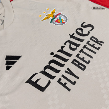 Dziecięcy Zestaw Wyjazdowa Benfica (Koszulka+Spodenki) 2025/26