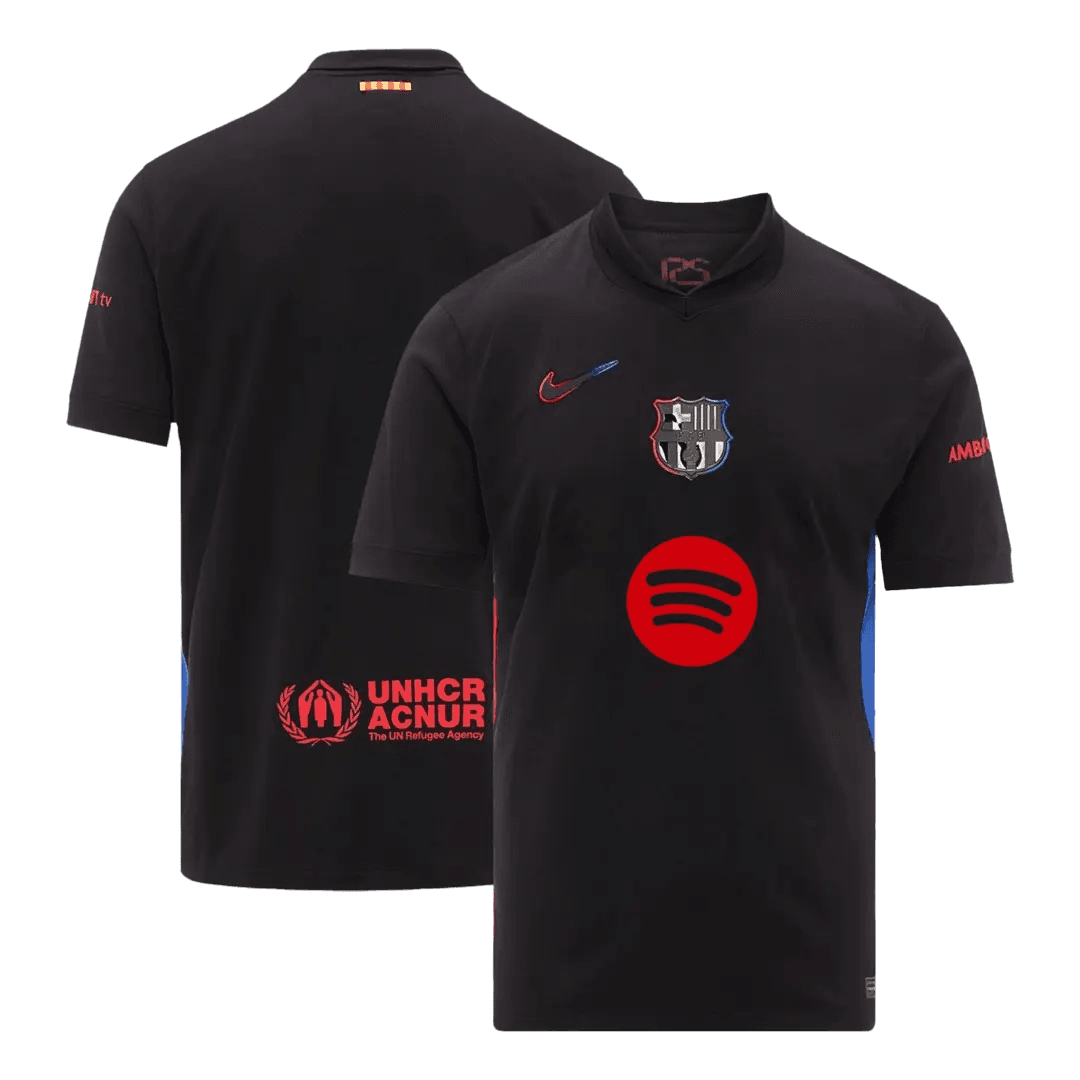 Koszulka Barcelona wyjazdowa 2024/25 - Spotify Logo Without Text - Topowe Koszulki Pilkarskie Sklep Internetowy