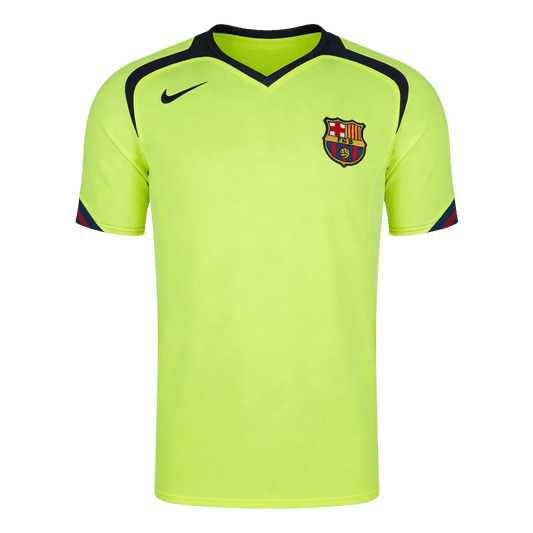Męska Koszulka Retro Wyjazdowa Barcelona 2005/06