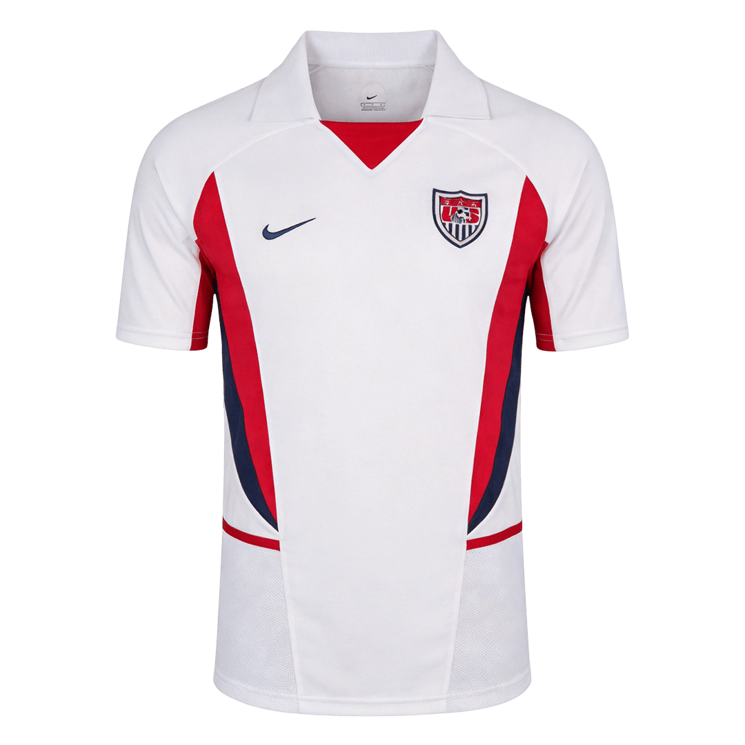 Męska Koszulka Retro Domowa USA 2002