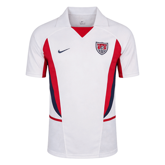 Męska Koszulka Retro Domowa USA 2002