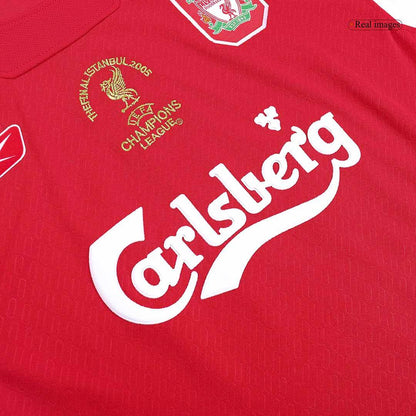 Męska Koszulka Retro Liverpool 2005 - UCL - Topowe Koszulki Pilkarskie Sklep Internetowy