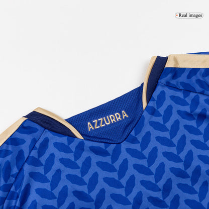 Męska Koszulka Domowa Italy DIMARCO #3 World Cup 2026
