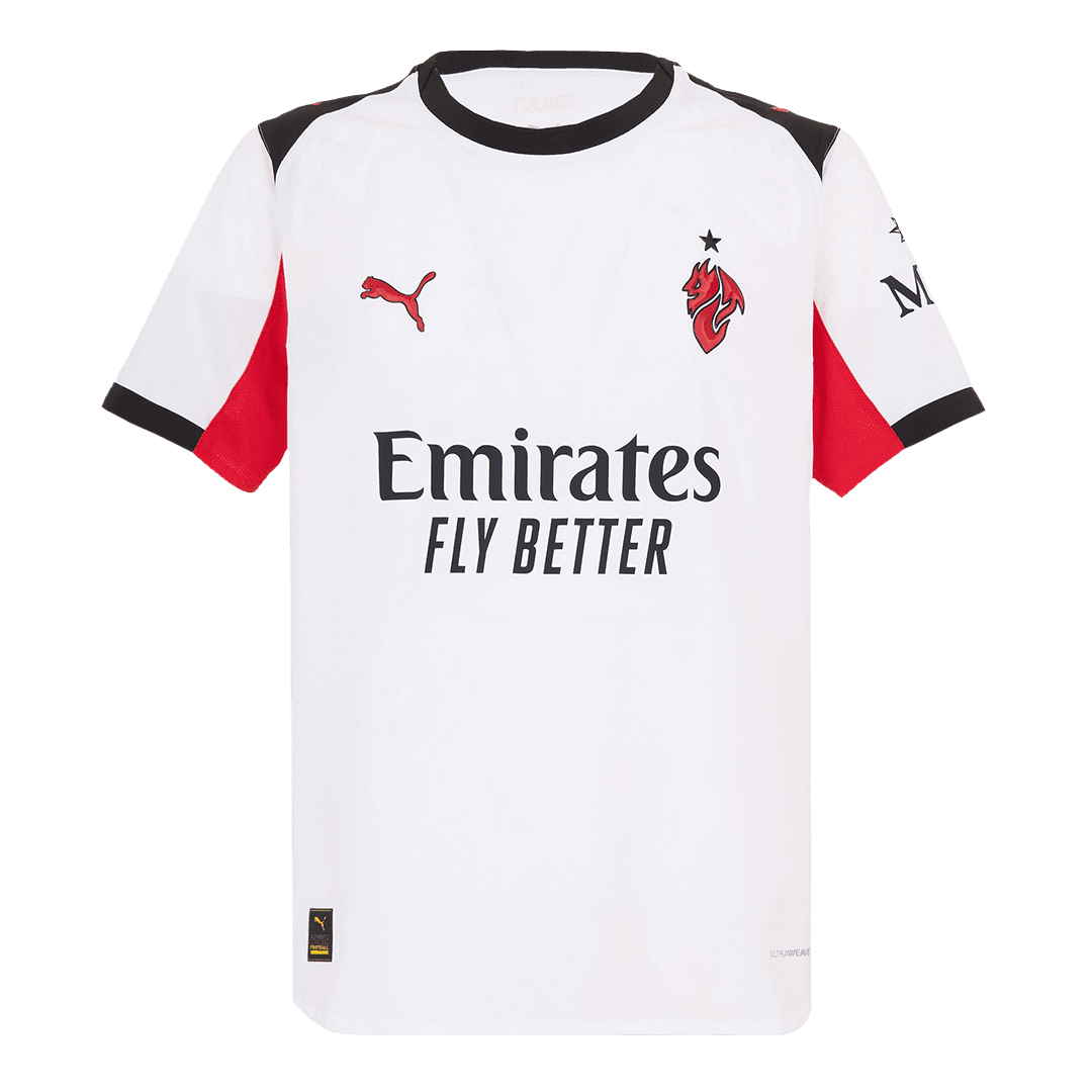 Męska Koszulka Wyjazdowa AC Milan FOFANA #19 Wersja Piłkarska 2025/26 - Slim Fit - Topowe Koszulki Pilkarskie Sklep Internetowy