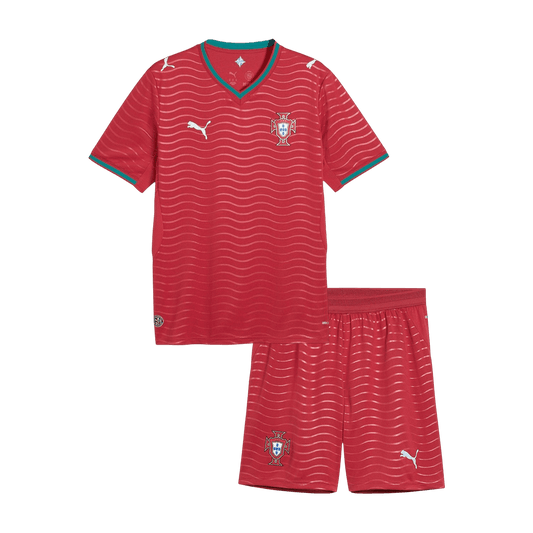Dziecięcy zestaw Portugalii domowy – Mundial 2026