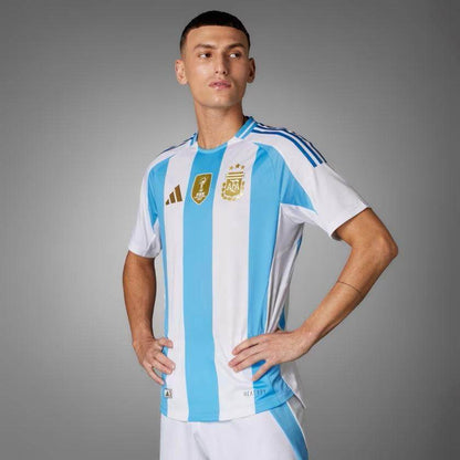 Męska Koszulka Domowa Argentyna MESSI #10 2024 - Topowe Koszulki Pilkarskie Sklep Internetowy