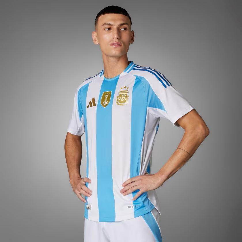 Męska Koszulka Domowa Argentyna MESSI #10 2024 - Topowe Koszulki Pilkarskie Sklep Internetowy