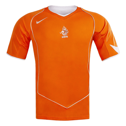 Męska Koszulka Retro Domowa Netherlands 2004