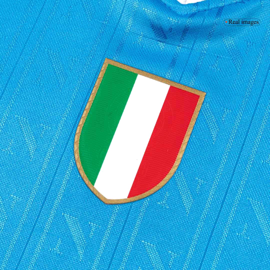 Męska Koszulka Domowa Napoli Wersja Piłkarska 2025/26 - Slim Fit