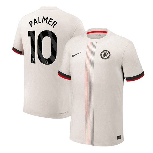 Męska Koszulka Wyjazdowa Chelsea PALMER #10 Wersja Piłkarska 2025/26 - Slim Fit - Topowe Koszulki Pilkarskie Sklep Internetowy
