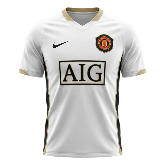 Męska Koszulka Retro Wyjazdowa Manchester United 2006/07