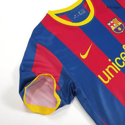 Męska Koszulka Retro Domowa Barcelona MESSI #10 2010/11 - Topowe Koszulki Pilkarskie Sklep Internetowy