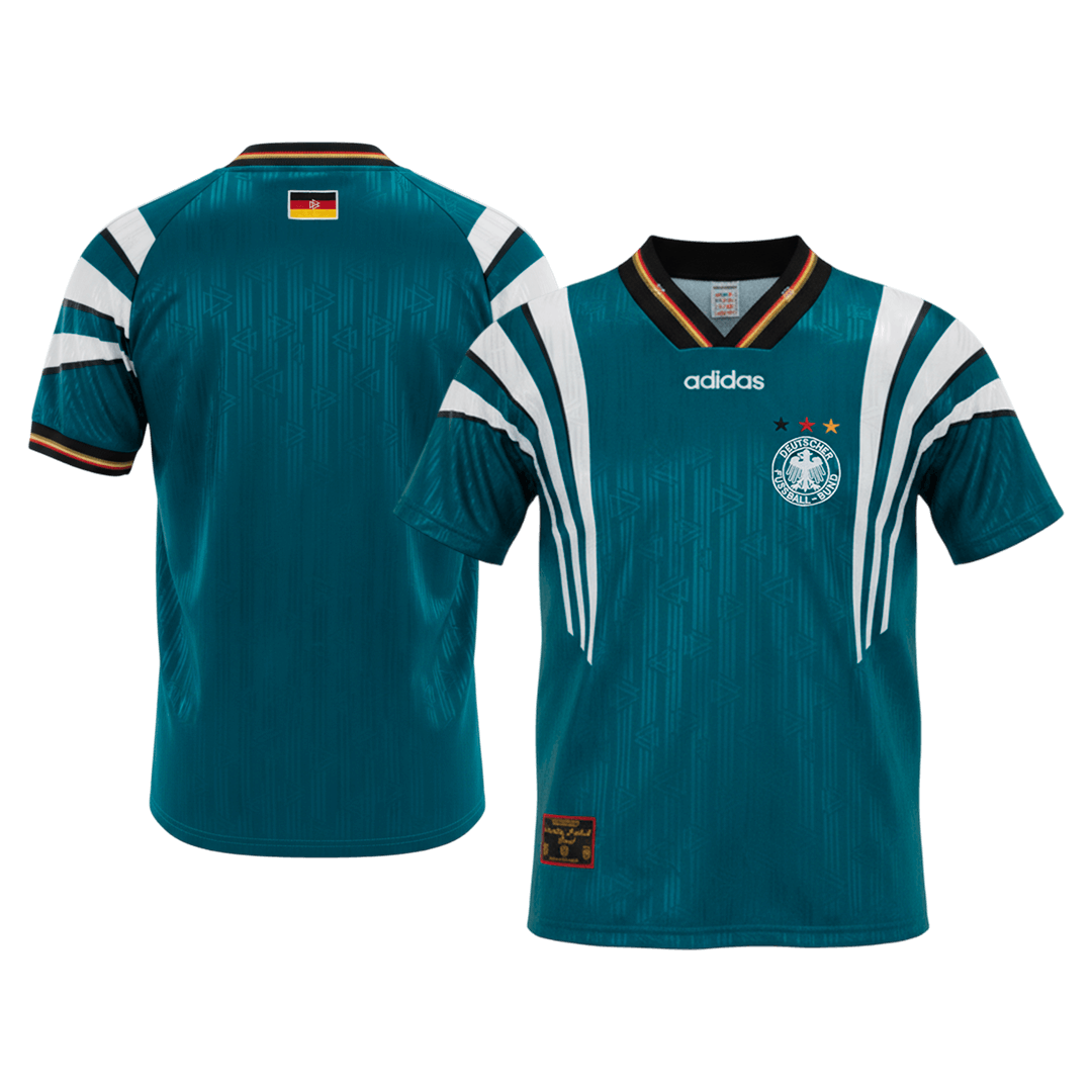 Męska Koszulka Retro Wyjazdowa Germany 1996/97