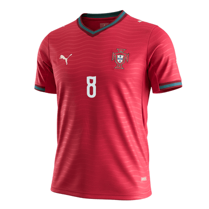 Męska koszulka Portugalii domowa B.FERNANDES #8 – Mundial 2026 [PREMIUM]