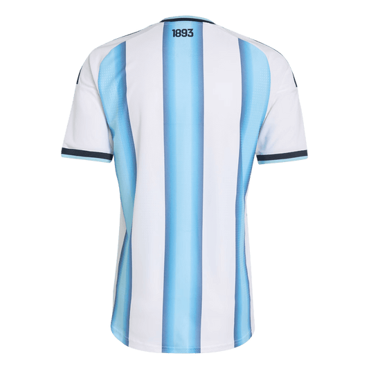 Męska Koszulka Domowa Argentina Wersja Piłkarska World Cup 2026 - Slim Fit