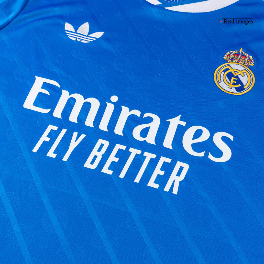 Męska Koszulka Trzecia Wyjazdowa Real Madrid F. MENDY #23 2025/26