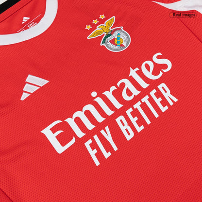 Dziecięcy Zestaw Domowa Benfica (Koszulka+Spodenki) 2025/26