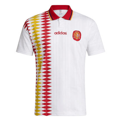 Męska Koszulka Retro Wyjazdowa Spain 1994