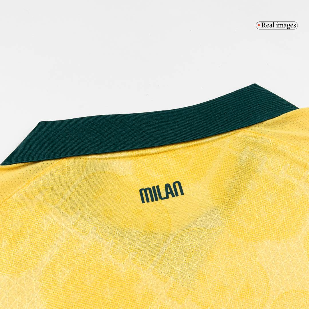Męska Koszulka Trzecia Wyjazdowa AC Milan Wersja Piłkarska 2025/26 - Slim Fit - Topowe Koszulki Pilkarskie Sklep Internetowy
