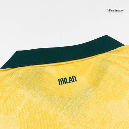 Męska Koszulka Trzecia Wyjazdowa AC Milan Wersja Piłkarska 2025/26 - Slim Fit - Topowe Koszulki Pilkarskie Sklep Internetowy