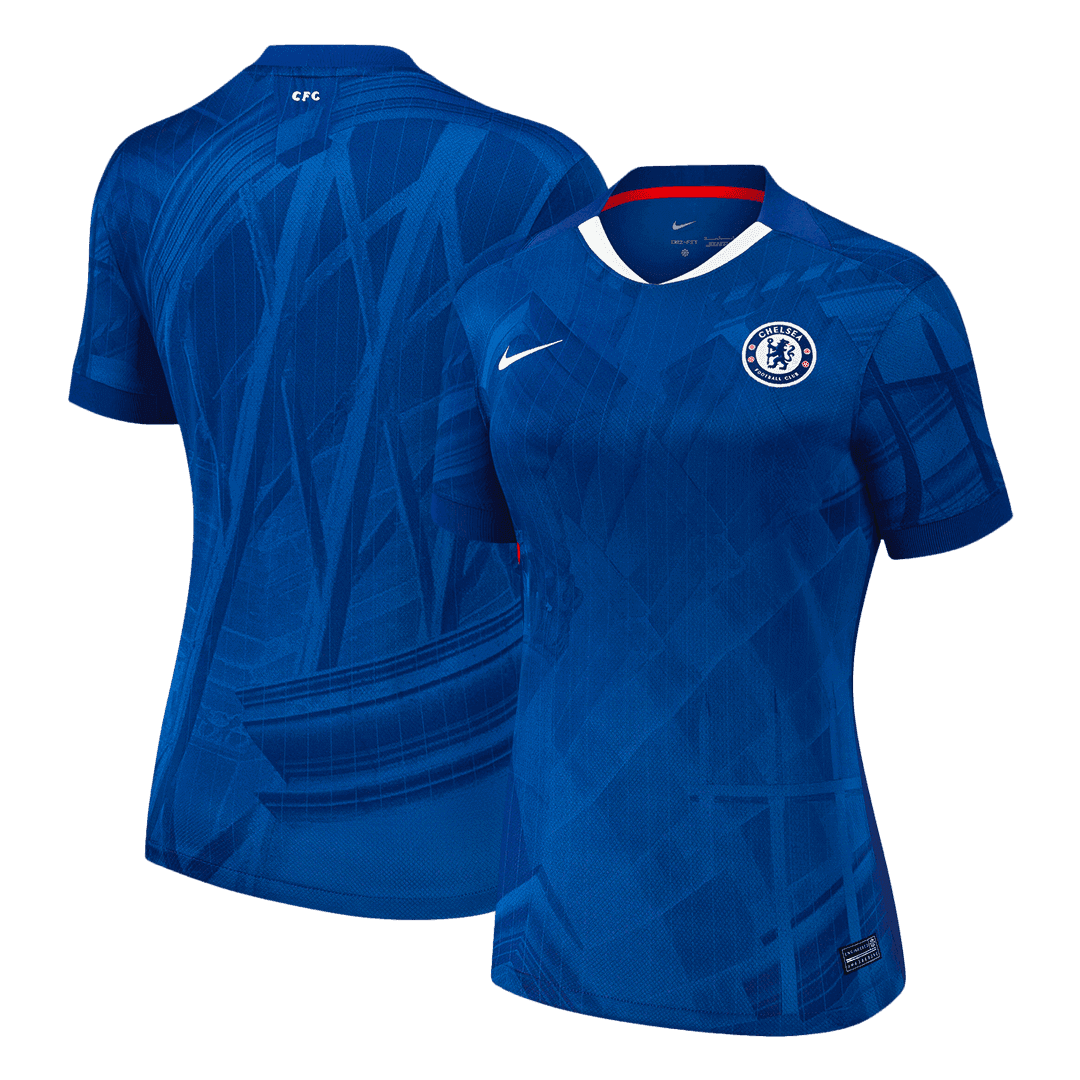 Damska Koszulka Domowa Chelsea 2025/26 - Topowe Koszulki Pilkarskie Sklep Internetowy