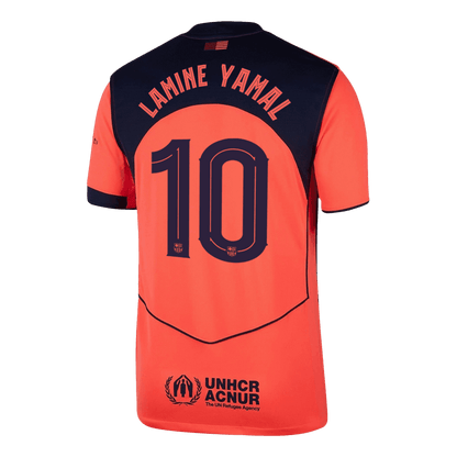 Męska Koszulka Trzecia Wyjazdowa Barcelona LAMINE YAMAL #10 2025/26 - UCL - Topowe Koszulki Pilkarskie Sklep Internetowy