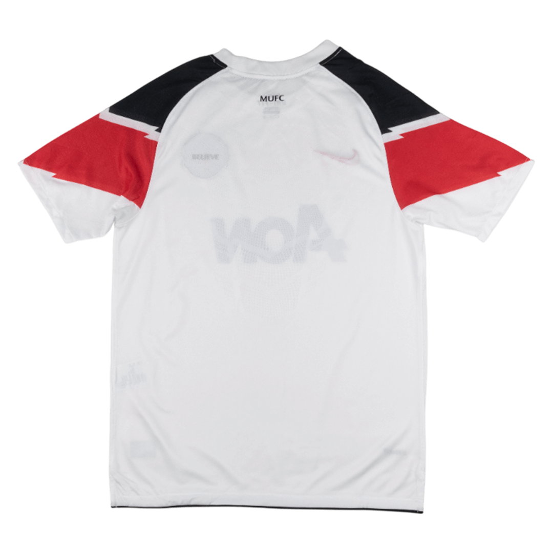 Męska Koszulka Retro Wyjazdowa Manchester United 2010/11
