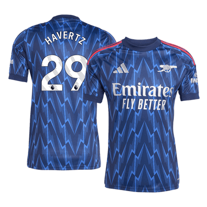 Męska Koszulka Wyjazdowa Arsenal HAVERTZ #29 2025/26
