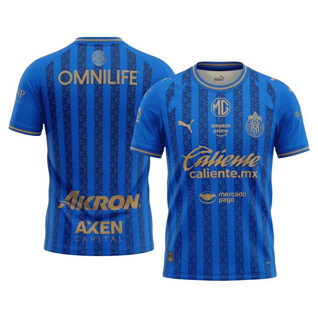 Męska Koszulka Trzecia Wyjazdowa Chivas Wersja Piłkarska 2025/26 - Slim Fit