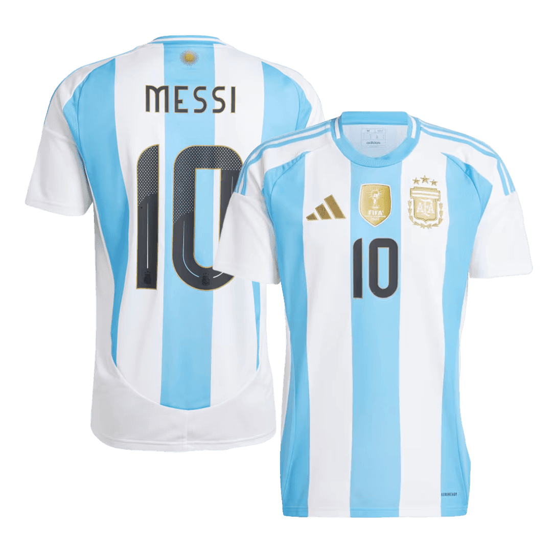 Męska Koszulka Domowa Argentyna MESSI #10 2024 - Topowe Koszulki Pilkarskie Sklep Internetowy