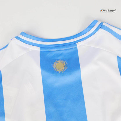 Męski Zestaw Domowy Argentyna 2024 (Koszulka + Spodenki + Skarpety) - Topowe Koszulki Pilkarskie Sklep Internetowy