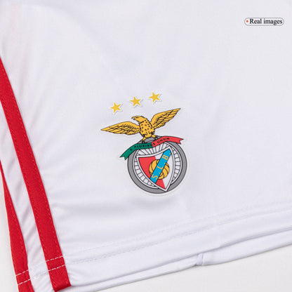 Dziecięcy Zestaw Trzecia Wyjazdowa Benfica (Koszulka+Spodenki) 2025/26